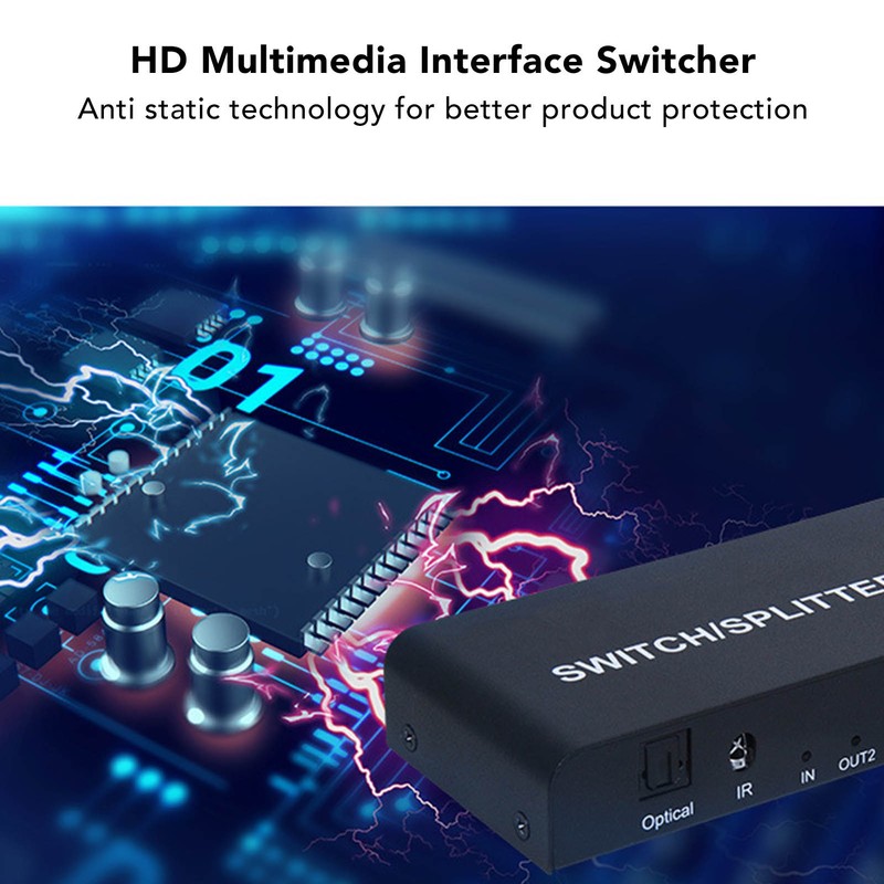 HD Multimedia Interface Switcher 2 in 2 Out 4K HD