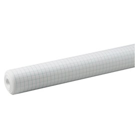 Pacon 34-inch x 200', 1/2-inch Quadrille Ruled, Grid Paper Roll, White (PAC0077800)