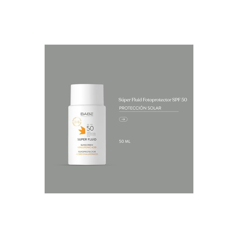 Protector Solar BABÉ Super Fluid Fotoprotector 50ml SPF50