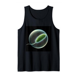 Ask Me About Euglena Single Cell Tank Top