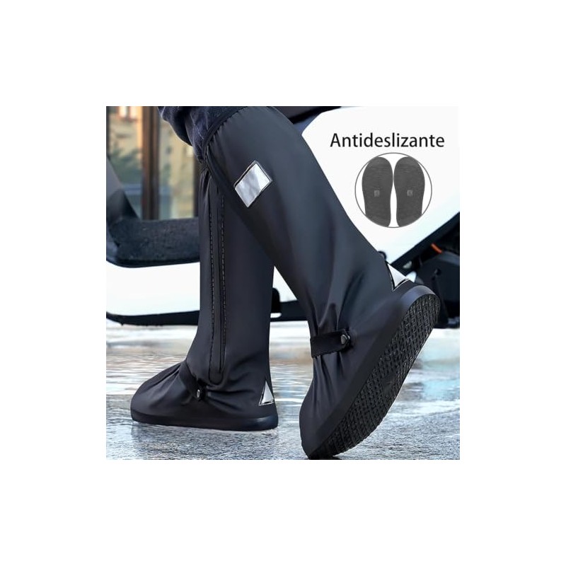 1 Par Protector de Zapatos Impermeable Cubiertas de Zapatos +1Pc