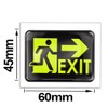 SkinoEu 2 x 3D Gel Emergency Exit Sign Green Route