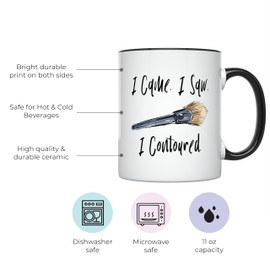 YouNique Designs Makeup Artist Gift for Make Artist Beautician Gift for Beautician Beauty Guru Mug Makeup Mug Cosmetologist Gift for Cosmetologist