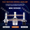JESUO 4pcs 5.75" LED Headlights Hi/Lo Beam For 1958-1975 Oldsmobile