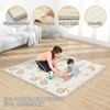 Mloong Baby Playpen with Mat, 59x59 Inches Extra Large Playpen
