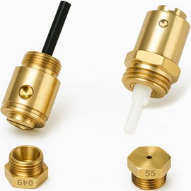 W11581317 Dryer Propane Conversion Kit (OEM) For 27-Inch Dryers, Compatible With Whirlpool, Armada, Maytag, Kenmore 20000 BTU/Hr Dryers, Replace W11581316, W10606694A, W10307153 ETC. 4 Year warranty