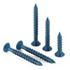 DAYALO Concrete Screws Countersunk Head with Phillips M5.5 x 57,