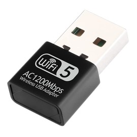 10Gtek 1300Mbps Mini Wireless USB Wifi Adapter Wireless LAN Device Dual Band USB 2.0 2.4 GHz/5 GHz [TELEC Certified (Authentication Number: 214-118694)]