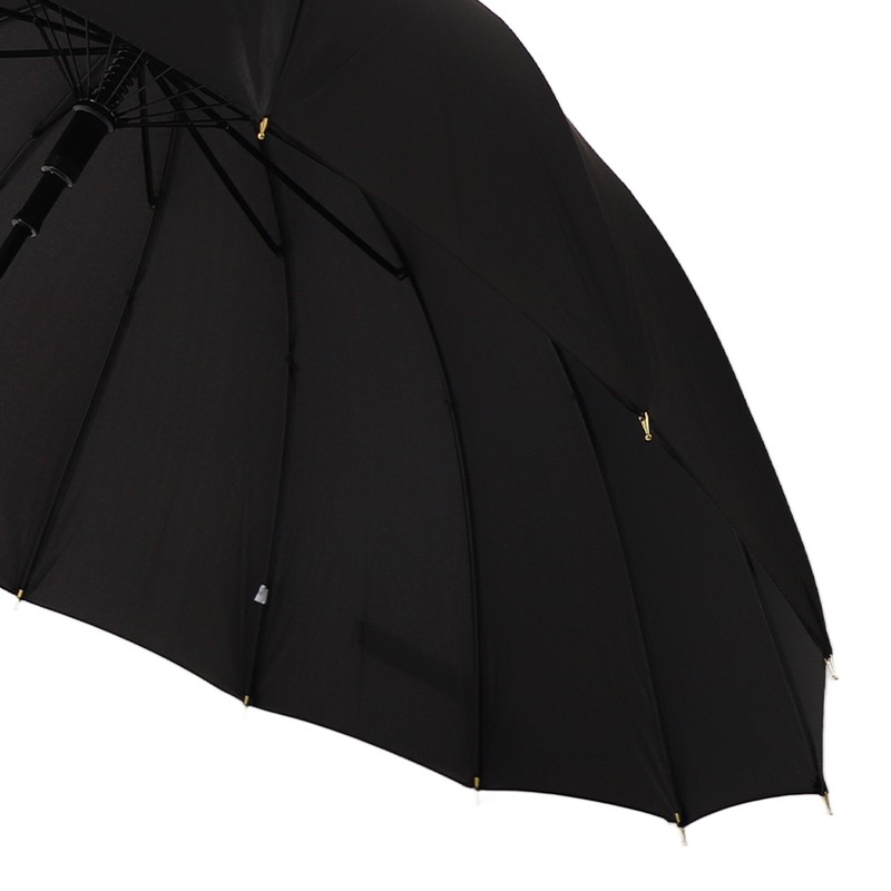 Large Umbrella Automatic Open 16 Ribs Waterproof with Cover Long