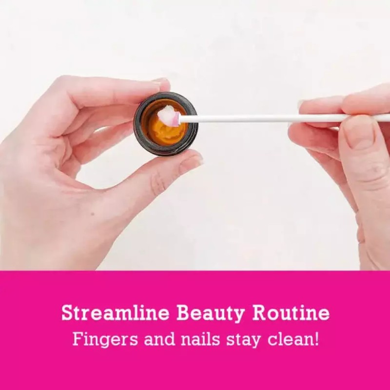 Sue Beauty 스파티 대디 립글로스 티니 뷰티 주걱 (6인치 핑크)