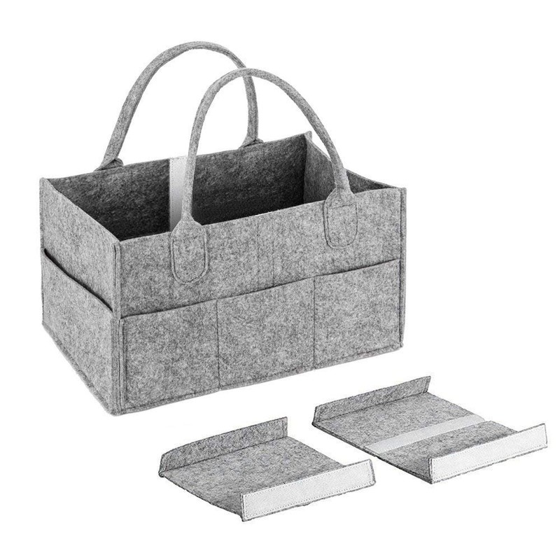 MaidMAX Baby nappy caddy felt bag