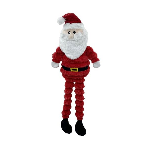 Pet Lou Christmas Long-Legged Santa, 26-inch Height