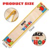 YKYUASD Back to School Table Runner Ruler Table Cloth First