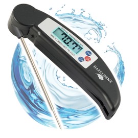 Hazeldene Meat Thermometer Cooking Thermometer Air Fryer Thermometer Meat thermometers Digital Probe for Food Black