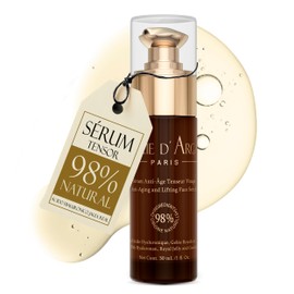 MARIE D' ARGAN Sérum Facial Tensor Antiedad 30ml, Efecto Lifting, Rellena Líneas De Expresión, Hidrata Y Reafirma, 98% Natural, Con Ácido Hialurónico,
