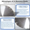 14 Inch Diamond Concrete Saw Blade,14 Inch Masonry Blade with