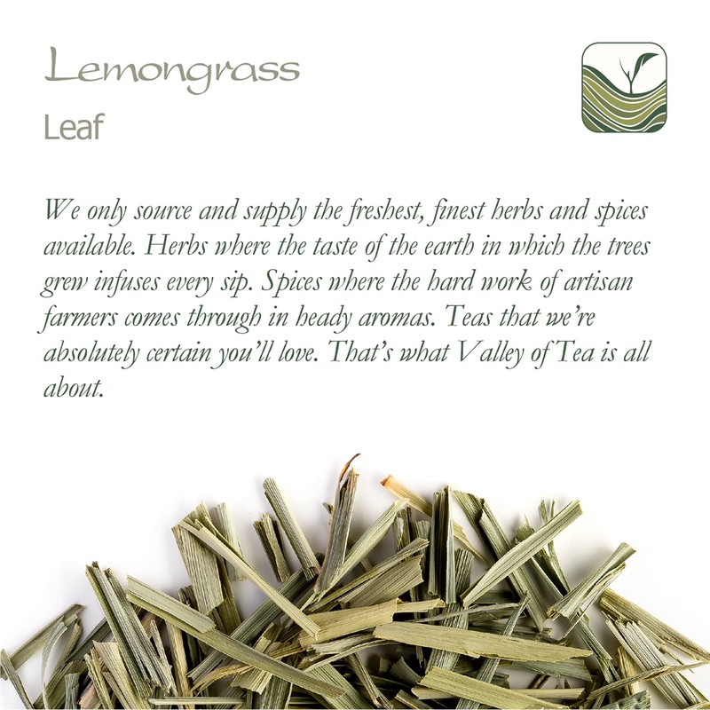 Lemon Grass Organic Herbal Tea - Lemony Sweetness - Lemongrass