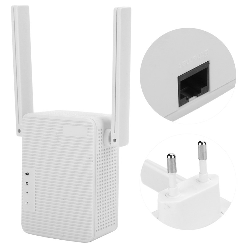 WiFi Repeater Wireless Dual Antenna Routing Signal Extender WR13B 300M