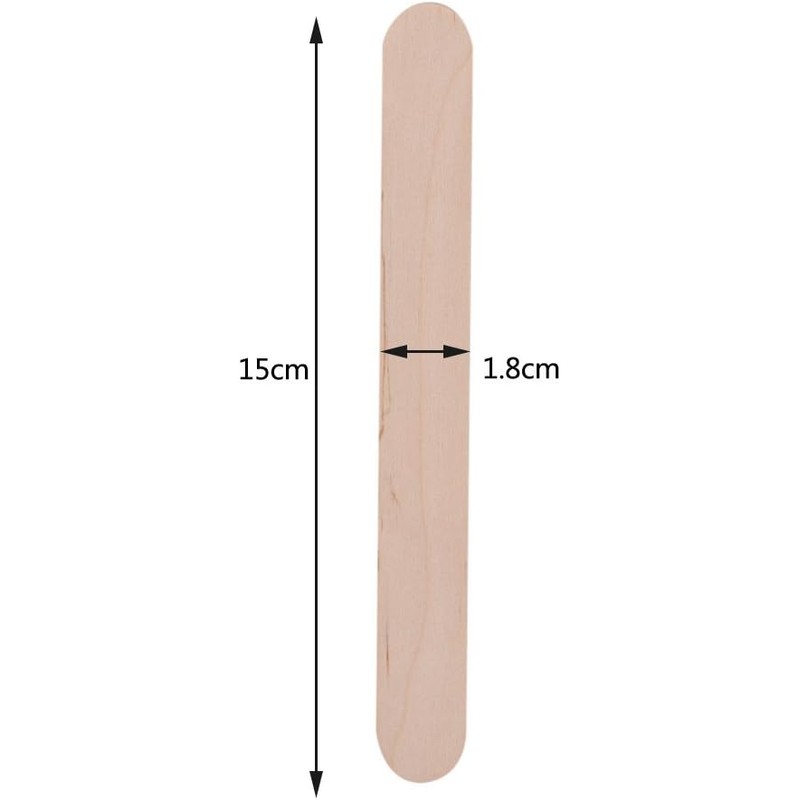 Filfeel Palo de Madera 100pcs / Bag, Máscara Que Enmascara,