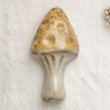 Kim Wallace Ceramic Wall Hanging - Mushroom Medium, Vintage Red
