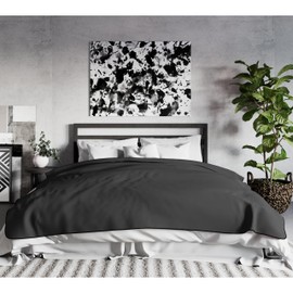 Avana Waterproof Throw - Sensual Blanket for Adults - Made in The USA - King Size, Micro-Velvet Black