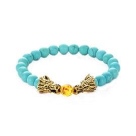 SBI Jewelry Women Dragon Turquoise Bracelets for Men Good Luck Chinese Dragon Sister Niece Cousin Lover Family Sister Best Friend Birthday Anniversary