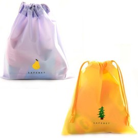 6 Pcs Laundry Bags Waterproof Drawstring Storage Bag Laundry Washing Bag Travel Storage Organizers for Travel Camping Home Accessories