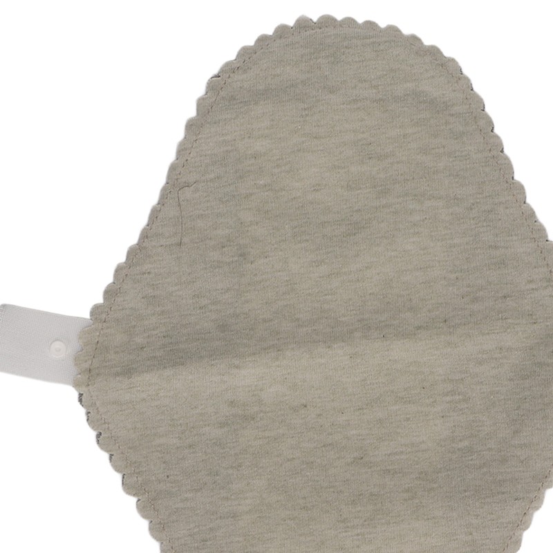 4PCS Washable Feminine Pads Gray Graphene Leakproof Breathable Reusable Sanitary