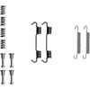 HELLA PAGID 8DZ 355 201-801 Accessory Kit, parking brake shoes,