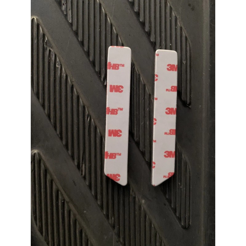 BRABUS Logo G-class 464 Red/Black FENDER BADGE EMBLEM Set Of