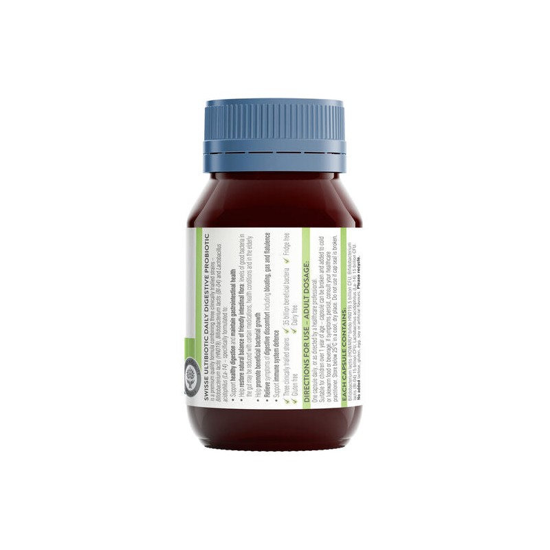 Swisse Ultibiotic Daily Digestive Probiotic 30 Pack
