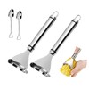 2 Packs Stainless Steel Corn Peeler & Cob Stripper Tool
