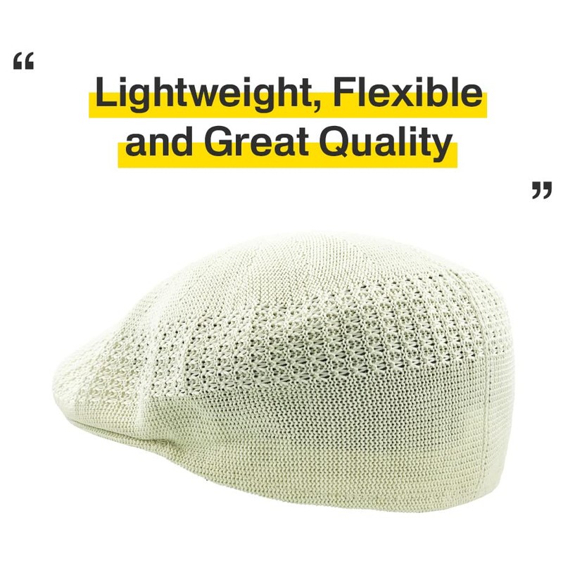 KBETHOS Classic Mesh Newsboy Ivy Cap Hat (21 Colors/4 Sizes),