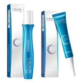 Kit Serum Ojos Fayankou Con Colágeno Anti Ojeras Y Arrugas Mixta Día/noche