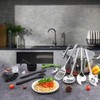 Stainless Steel Cooking Utensils Set, LIANYU 31-Piece Metal Kitchen Tools