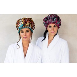 Dry Divas Shower Cap Diva Cheetah by Dry Divas