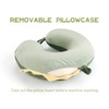 Niuniu Daddy Crocodile Kids Neck Pillow for Traveling, 100% Memory