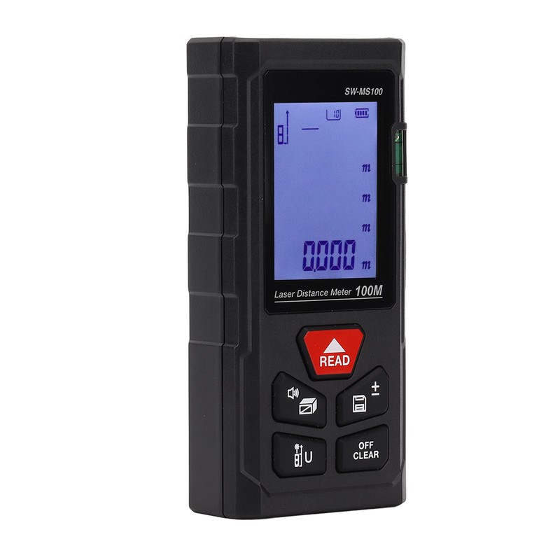 Handheld Infrared Laser Distance Meter Rangefinder High Accuracy Range Measuring