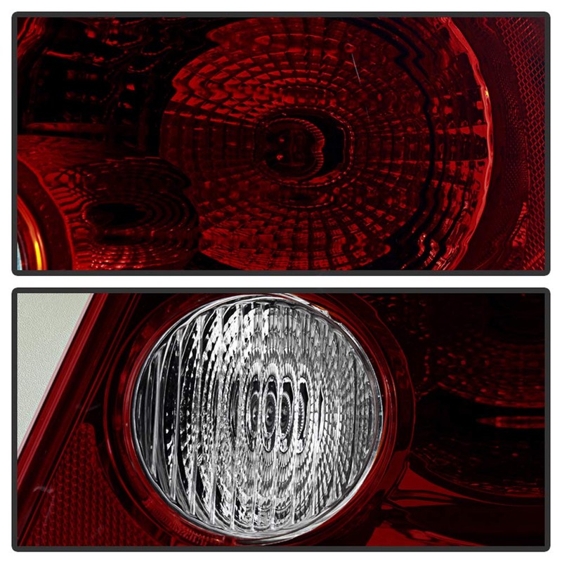 ACANII - For 2005-2010 Chevy Cobalt 4-Door Sedan Red Smoke