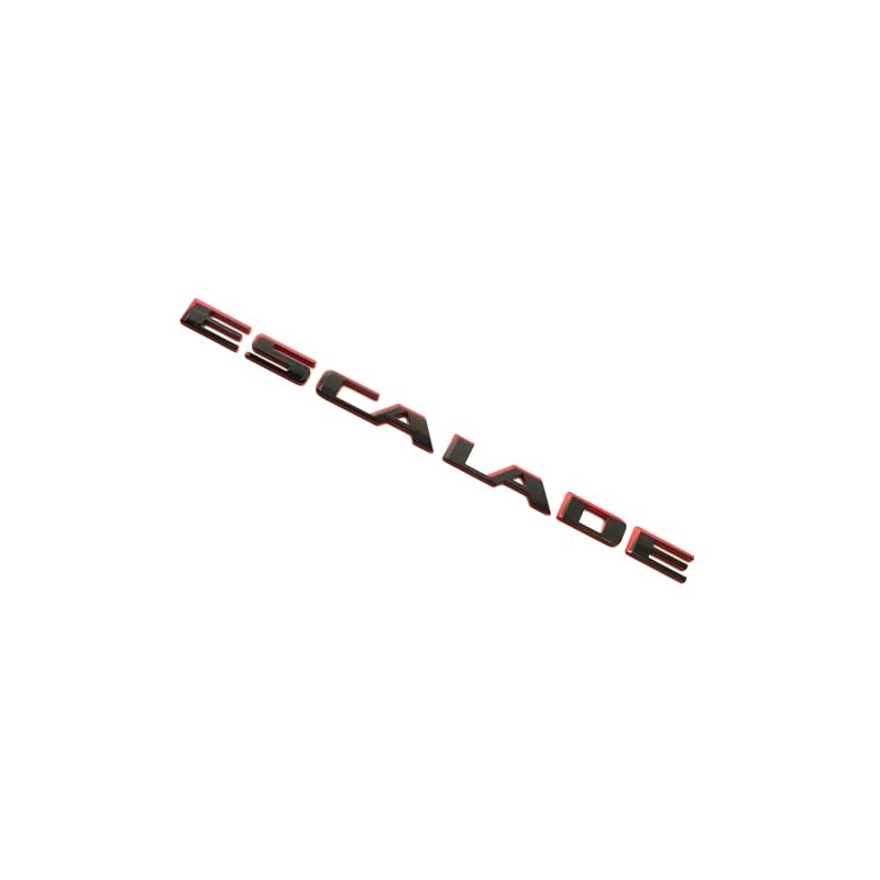 1Pc Escalade Rear Liftgate Emblem 3D Badge Letter Nameplate Replacement