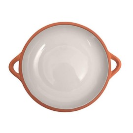 Dexam 16050222 Sintra Large Glazed Terracotta Tapas Dish-Stone