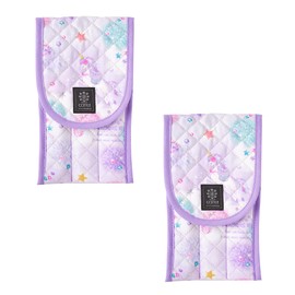 COLORFUL CANDY STYLE Cutlery Case Unicorn Fantasy Set of 2 Girls Cute Kids Kindergarten Nursery Kindergarten Kids Spoon Fork Case Elementary School N4636802