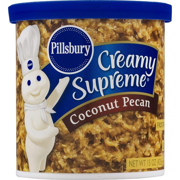 Pillsbury Creamy Supreme Coconut Pecan Frosting 15 oz