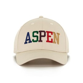 Almere Graphic Mesh Adjustable Trucker Hat and Baseball Cap for Women (Cotton, Aspen)