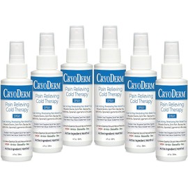 CryoDerm 4 oz Spray Cold Therapy (6 Pack)