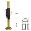 Telescoping Stabilizer Jack -Screw and Welding Installation, More Convenient DIY
