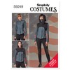 Simplicity Misses' Jacket, Pants, Cropped Hooded Tabard, and Facemask Fantasy