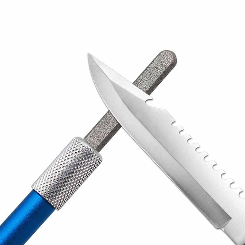 FYHJNC Glass and Crystal Saver File, Diamond Sharpener, Blue