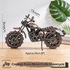 Famgee Creative Retro Metal Crafts Art Motorcycle Model Iron Moto