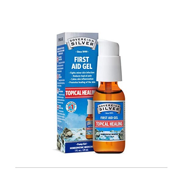 Sovereign Silver Sovereign Silver First Aid Gel C Topical Healing